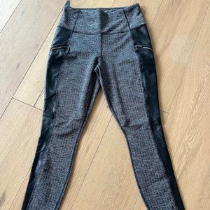 Athleta herringbone luxe metro leggings